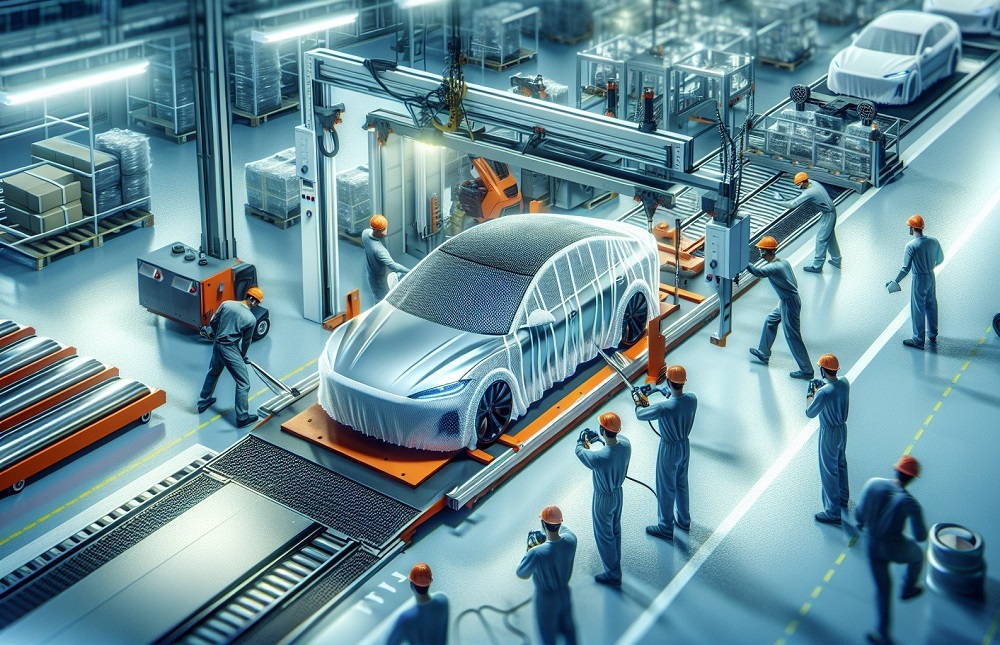 kỹ thuật đóng gói ô tô sáng tạo cho ngành công nghiệp ô tô hiện đại