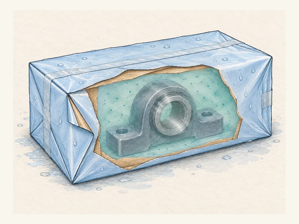 BENZPACK™ PE-Coated Laminated VCI Paper: Review the complete pack technical illustration