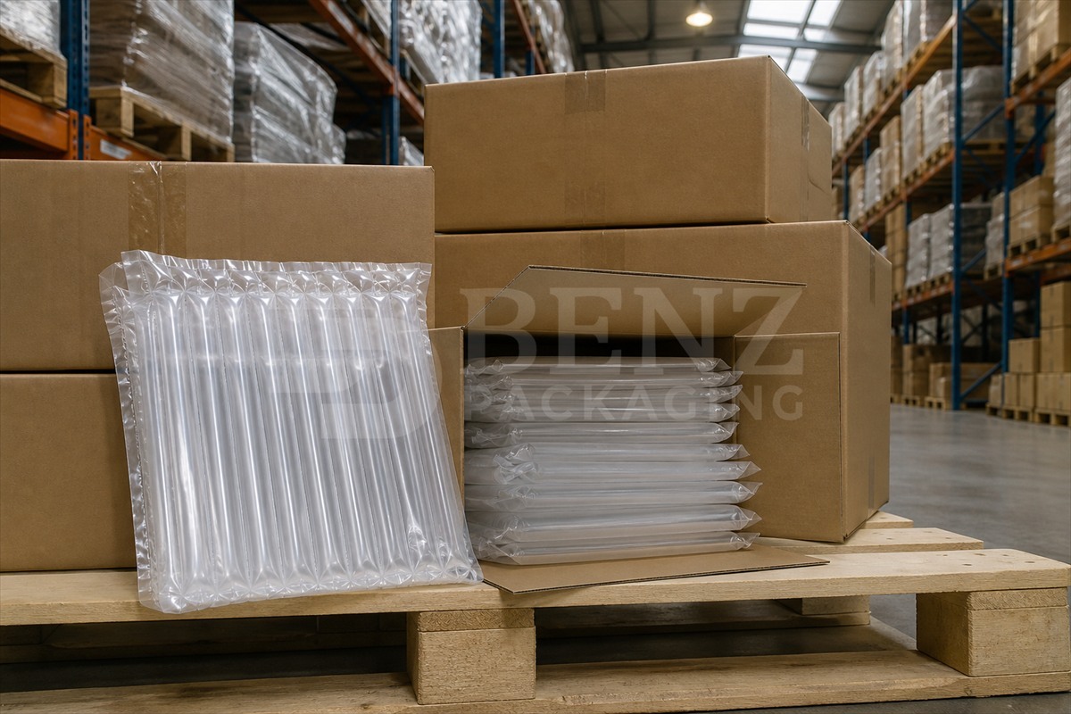 BENZPACK Air Coloum Bags - Flat Stock Warehouse Pallet