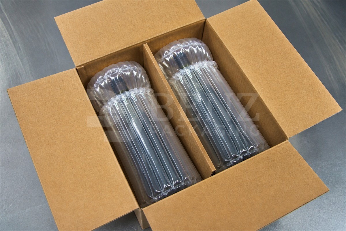 BENZPACK Air Coloum Bags - Two Bottle Shipping Carton