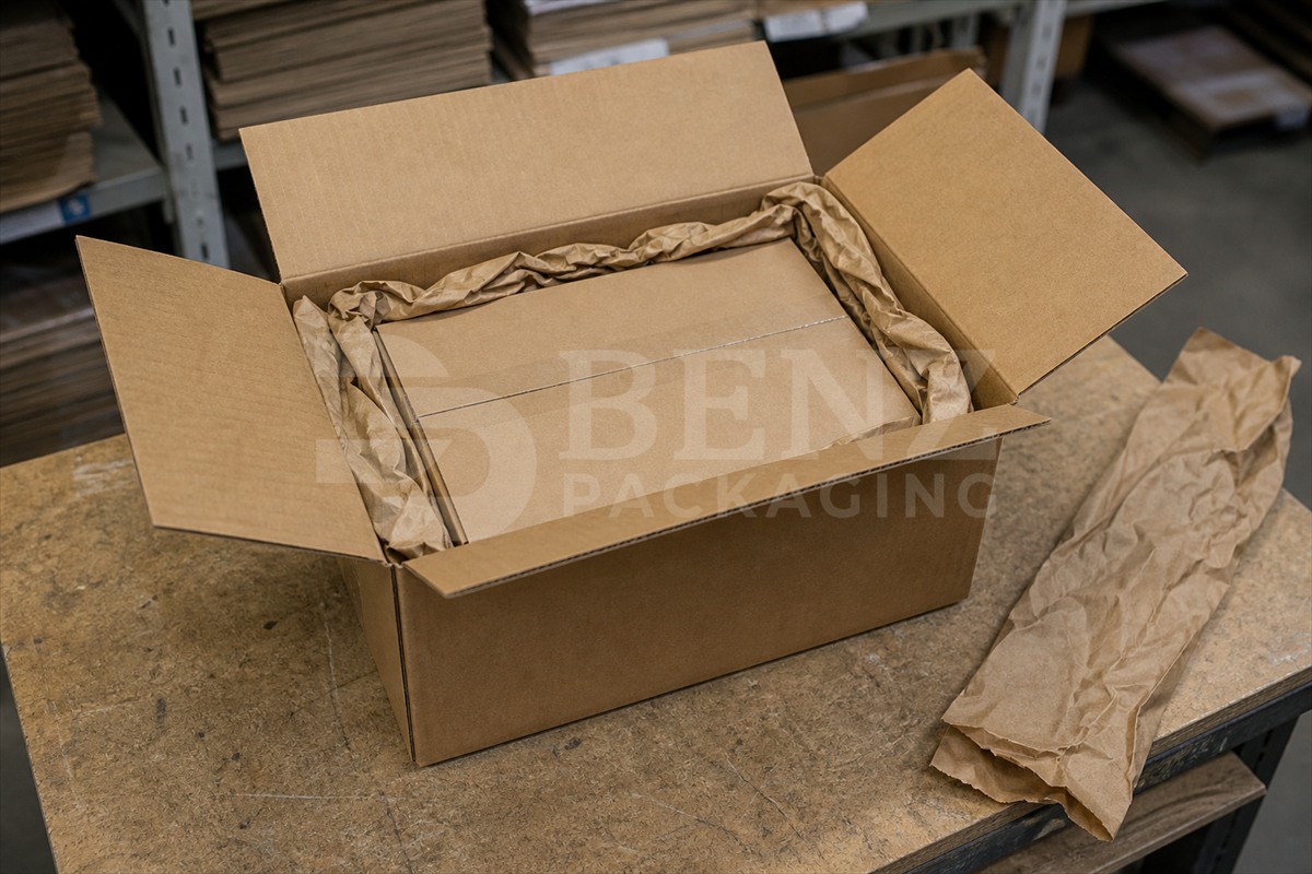 BENZPACK Paper Void Fill - Ecommerce Appliance Carton